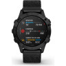 Часы GARMIN FENIX 6 SAPPHIRE BLACK DLC WITH HEATHERED BLACK NYLON BAND 10615