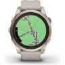 Часы GARMIN FENIX 7S PRO – SAPPHIRE SOLAR EDITION SOFT GOLD WITH LIGHT SAND BAND 010-02776-15