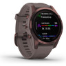 Часы GARMIN FENIX 7S SAPPHIRE SOLAR DARK BRONZE TITANIUM WITH SHALE GRAY BAND 11149