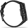 Часы GARMIN FENIX 7X PRO – SAPPHIRE SOLAR EDITION CARBON GRAY DLC TITANIUM WITH BLACK BAND 010-02778-11