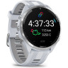 Часы GARMIN FORERUNNER 965 TITANIUM BEZEL WITH WHITESTONE CASE AND WHITESTONE/POWDER GRAY SILICONE BAND 010-02809-11