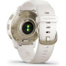Часы GARMIN VENU 2 PLUS CREAM GOLD STAINLESS STEEL BEZEL WITH IVORY CASE AND SILICONE BAND 11136