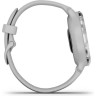 Часы GARMIN VENU 2S SILVER STAINLESS STEEL BEZEL WITH MIST GRAY CASE AND SILICONE BAND 010-02429-12