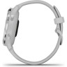 Часы GARMIN VENU 2S SILVER STAINLESS STEEL BEZEL WITH MIST GRAY CASE AND SILICONE BAND 010-02429-12