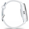 Часы GARMIN VENU 3 SILVER STAINLESS STEEL BEZEL WITH WHITESTONE CASE AND SILICONE BAND 010-02784-00
