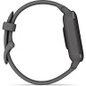 Часы GARMIN VENU SQ 2 SLATE ALUMINUM BEZEL WITH SHADOW GRAY CASE AND SILICONE BAND 010-02701-10