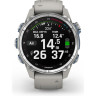 Часы-навигатор GARMIN DESCENT MK3 43 мм STAINLESS STEEL WITH FOG GREY SILICONE BAND 010-02753-04