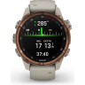 Часы-навигатор GARMIN DESCENT MK3I 43 мм BRONZE PVD TITANIUM WITH FRENCH GREY SILICONE BAND 010-02753-14