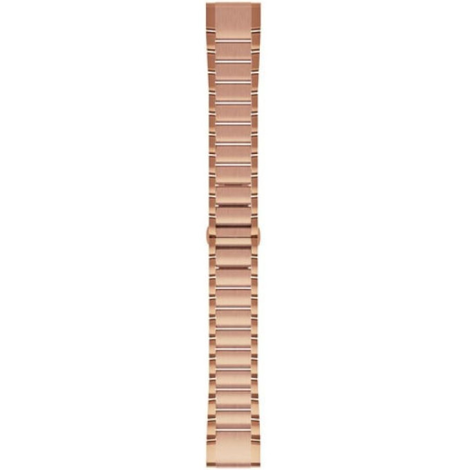 Ремешок GARMIN QUICKFIT 20MM BAND ROSE GOLD-TONE STAINLESS STEEL 10073
