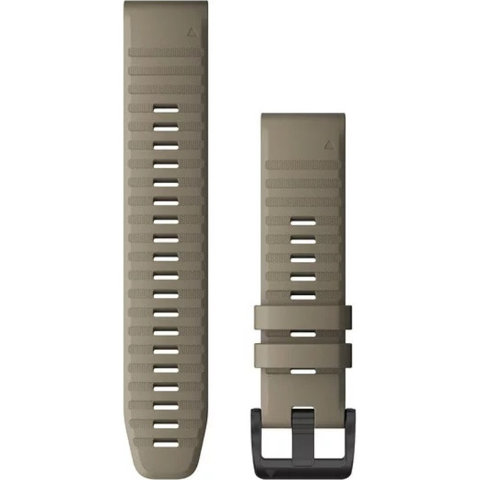 Ремешок сменный для GARMIN FENIX 6 22MM DARK SANDSTONE SILICONE 010-12863-02