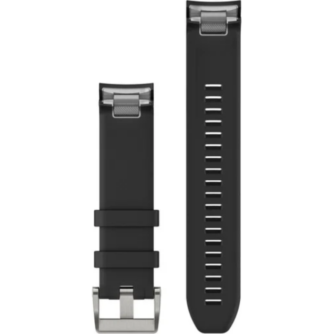 Ремешок сменный для GARMIN MARQ (силиконовый черный) 010-12738-05