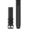 Ремешок сменный GARMIN Quick Release 20 мм (силиконовый) черный со стальной застежкой 010-12926-00