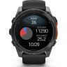 Смарт-часы GARMIN FENIX 8 – 51 мм, AMOLED, сланцево-серые с черным силиконовым ремешком 010-02905-00