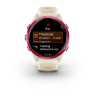 Смарт-часы GARMIN FORERUNNER 570 (42 мм) малиновый алюминий слоновая кость/манго 010-02970-02