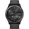 Смарт-часы GARMIN VIVOMOVE SPORT черные с серым безелем и силиконовым ремешком 010-02566-00