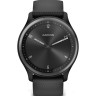 Смарт-часы GARMIN VIVOMOVE SPORT черные с серым безелем и силиконовым ремешком 010-02566-00