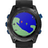 Смарт-часы GARMIN DESCENT MK2I CARBON GREY титановые DLC с черным силиконовым ремешком в комплекте с передатчиком Descent T1 010-02132-13