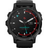 Смарт-часы GARMIN DESCENT MK2S Carbon Gray DLC Black с черным силиконовым ремешком 010-02403-04