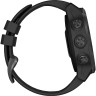 Смарт-часы GARMIN DESCENT MK2S Carbon Gray DLC Black с черным силиконовым ремешком 010-02403-04